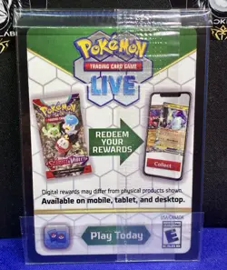 Sprigatito ex Pokemon Scarlet & Violet SVP 087 Holo Black Star Promo - SEALED - Image 4
