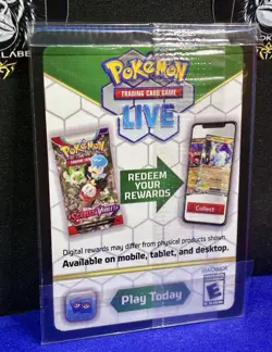 Sprigatito ex Pokemon Scarlet & Violet SVP 087 Holo Black Star Promo - SEALED - Image 5