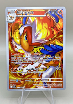 Pokemon - Infernape - 173/167 - SV06: Twilight Masquerade - Image 1