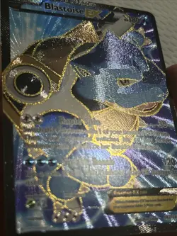 Blastoise EX Pokemon TCG (XY Base Set 142/146) Full Art Ultra Rare NM LP - Image 5