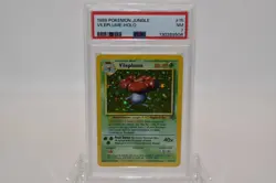 1999 Pokemon Jungle Vileplume Holo PSA 7 - Image 1