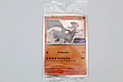 Pokemon Phantasmal Flames Reshiram 017/094 Barnes & Noble Promo Stamped Sealed 3 - Image 3