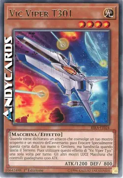 VIC VIPER T301 • Rara • RIRA IT024 • 1Ed • YUGIOH! • ANDYCARDS - Image 1
