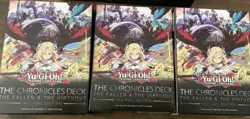 3x Yu-Gi-Oh! The Chronicles Deck The Fallen & The Virtuous Sealed - Image 1