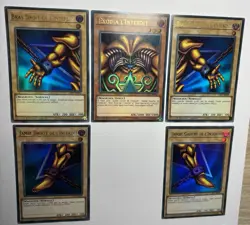 Yu-Gi-Oh - LOT 5 Parties EXODIA L’INTERDIT LART-FR002 3 4 5 6 BRAS JAMBE NM/M W - Image 4