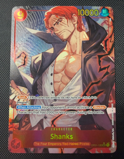 One Piece TCG Shanks SEC OP01-120 Alt Art PRB-01 Premium Booster English NM - Image 1