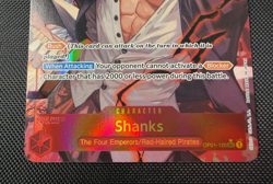 One Piece TCG Shanks SEC OP01-120 Alt Art PRB-01 Premium Booster English NM - Image 2