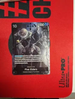 Five Elders (Alternate Art) OP13-082 Carrying On His Will Foil - Image 1