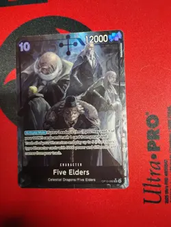 Five Elders (Alternate Art) OP13-082 Carrying On His Will Foil - Image 2