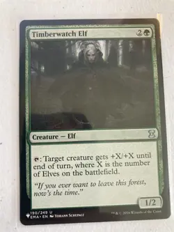 mtg Timberwatch Elf, Mystery Booster or List card, unplayed - Image 1