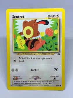 Sentret - 63/75 - Common - Pokemon Card - Neo Discovery - 9⃣ - Image 1