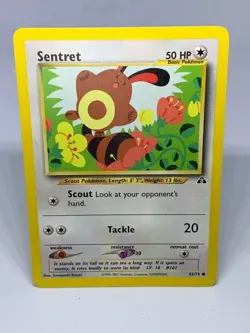 Sentret - 63/75 - Common - Pokemon Card - Neo Discovery - 9⃣ - Image 2
