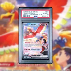 PSA 10 Ethan’s Ho-Oh ex 230 - Destined Rivals - Gem Mint Pokemon Card - Image 2