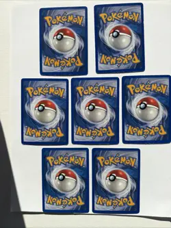 Pokemon E- Reader Bundle Of 7 Cards Non Holo WOTC Lot Vintage MP - Image 5