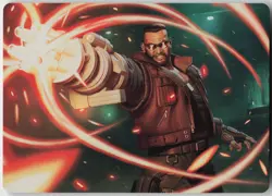 Barret Wallace Art Card S Art Series: FINAL FANTASY 8 NM - Image 1