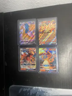 Pokemon TCG Charizard 4 Card Lot (2 GX, 1 V, 1 EX) Great Condition - Image 2