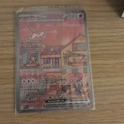 Pokemon Card Mew SVP 053 Special Illustration Rare Pokemon 151 UPC Promo NM - Image 1