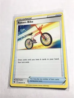 ROTOM BIKE - 063/073 - Champions Path - Pokemon Card - NM - Image 1