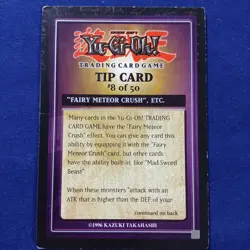 Tip Card DB8 #8 of 50 Fairy Meteor Crush LP - Image 1
