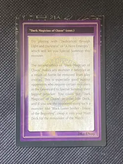 YuGiOh! - Tip Card #9 Of 50 DR2-EN09 Dark Revelation Volume 2 Lightly Played - Image 2