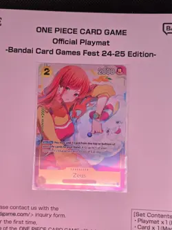 Zeus (OP11-106) Promo Bandai Card Games Fest 24-25 One Piece Nami English SEALED - Image 1