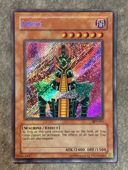 Yu-Gi-Oh! TCG Jinzo BPT-011 Limited Secret Rare Card - Image 1
