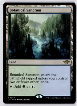 Botanical Sanctum Outlaws of Thunder Junction Regular NM R 0267 - Image 1