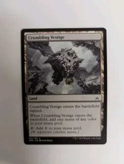 X4 MTG Land Crumbling Vestige (Oath Of The Gatewatch) Excellent Condition - Image 1
