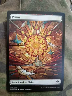 MTG Magic the Gathering Plains (277/552) Dominaria United NM FOIL - Image 1