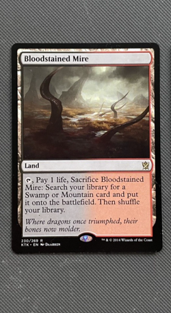 MTG KTK Bloodstained Mire (NON FOIL) - Image 1