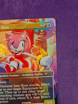MTG Amy Rose (Rainbow Foil) NM Secret Lair Drop Series M Magic 2083 - Image 2
