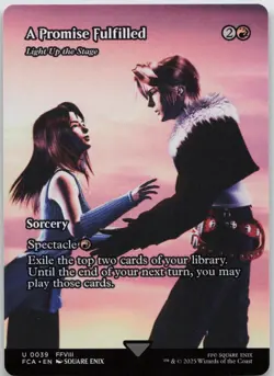 A Promise Fulfilled - Light Up the Stage (Showcase) U FINAL FANTASY: 39 NM - Image 1