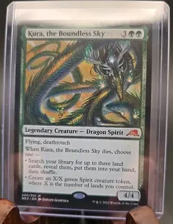 Kura, the Boundless Sky Kamigawa: Neon Dynasty MTG Regular Near Mint - Image 3
