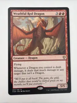Wrathful Red Dragon Commander Legends: Battle for Baldur's Gate Regular - Image 1