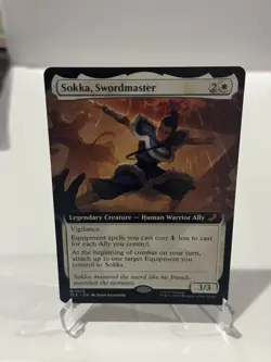 Sokka, Swordmaster (Extended Art) M Avatar 174 NM - Image 1
