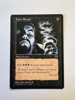 Dark Ritual - MTG Tempest - LP - Image 1