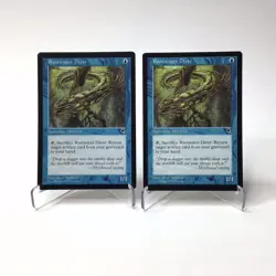 (2) Magic: The Gathering Rootwater Diver MTG Tempest Vintage 1997 LP/MP - Image 1