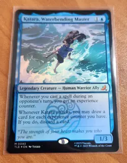 Magic MTG Avatar Katara, Waterbending Master 0093 Foil Mythic - NM condition - Image 1