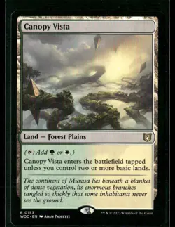 2023 Magic: The Gathering - Wilds of Eldraine Canopy Vista - Image 1