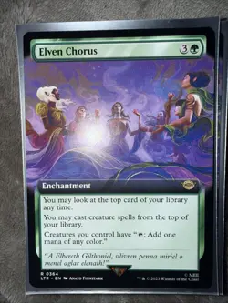 Elven Chorus (Extended Art) Universes Beyond: the Lord of the Rings Regular - Image 1