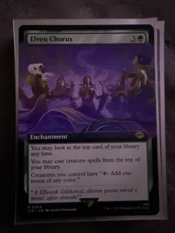 Elven Chorus (Extended Art) Universes Beyond: the Lord of the Rings Regular - Image 2