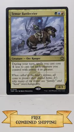 Temur Battlecrier Tarkir: Dragonstorm Regular - Image 1