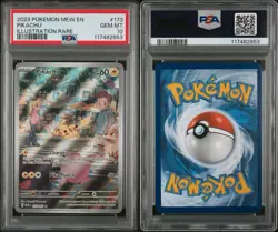 2023 POKEMON 151 MEW EN #173/165 PIKACHU ILLUSTRATION RARE PSA 10 GEM MINT - Image 3