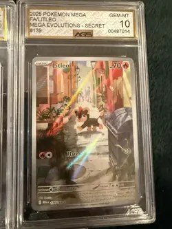 5 Card Pokemon Graded Lot (Gengar,Litleo,Koraidon,Mawile,eevee - Image 4