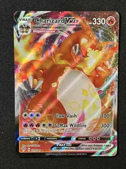 Pokemon TCG Charizard VMAX Darkness Ablaze 020/189 Holo Ultra Rare 🔥 - Image 1