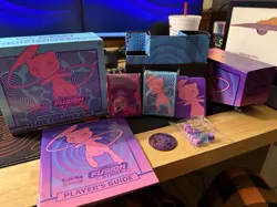 EMPTY - Pokemon TCG Fusion Strike Pokemon Center ETB NO Packs Or Cards Display - Image 1