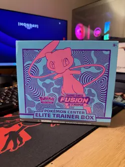 EMPTY - Pokemon TCG Fusion Strike Pokemon Center ETB NO Packs Or Cards Display - Image 2