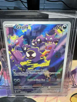 Pokemon TCG Gastly Scarlet & Violet Temporal Forces 177/162 IR NM/MT - Image 1