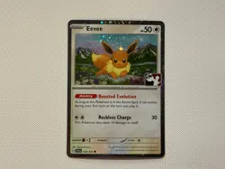 Eevee SSP 143/191 Prize Pack Play! Pokemon Cosmo Holo Stamped Near Mint NM - Image 1