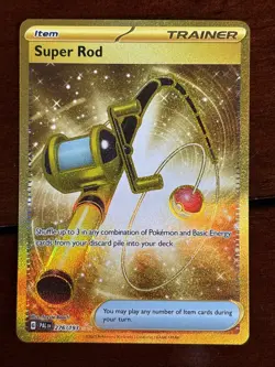 Pokemon Paldea Evolved Super Rod 276/193 Hyper Rare Holo - Image 1